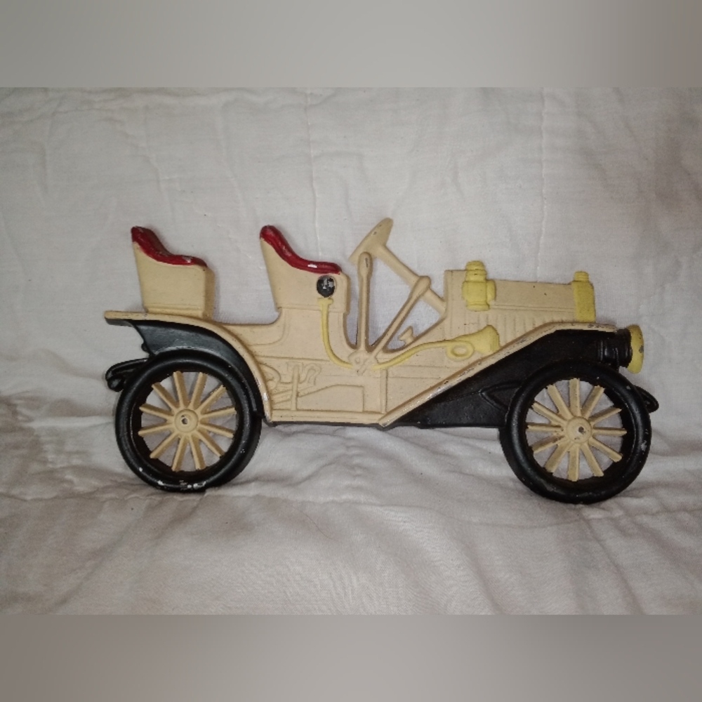 Vintage 1910 Buick Car Aluminum Wall Plaque Hanging Decor By Midwest MCM